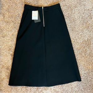 *NWT* Zara A-line midi skirt